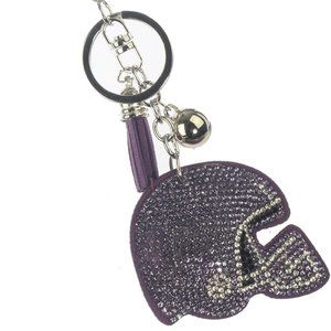 $10 STUFFED PILLOW FOOTBALL HELMET KEY CHAIN